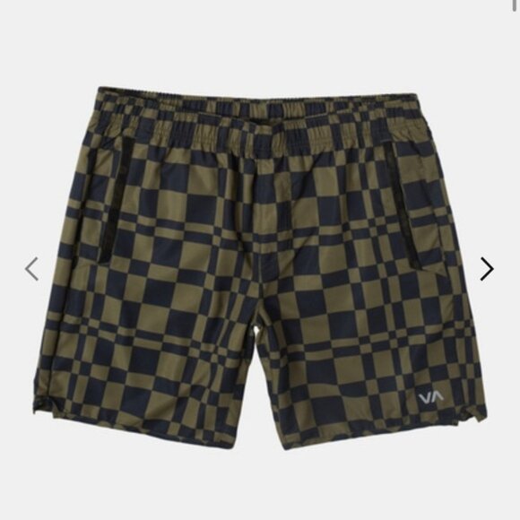 RVCA Yogger IV Shorts 17 Men's Athletic Shorts - Picture 1 of 7